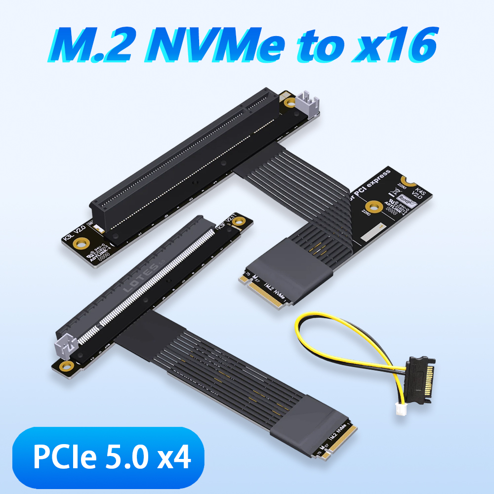 Gpu Vertical Mount - ADT-LINK M.2 NGFF NVMe to PCIe