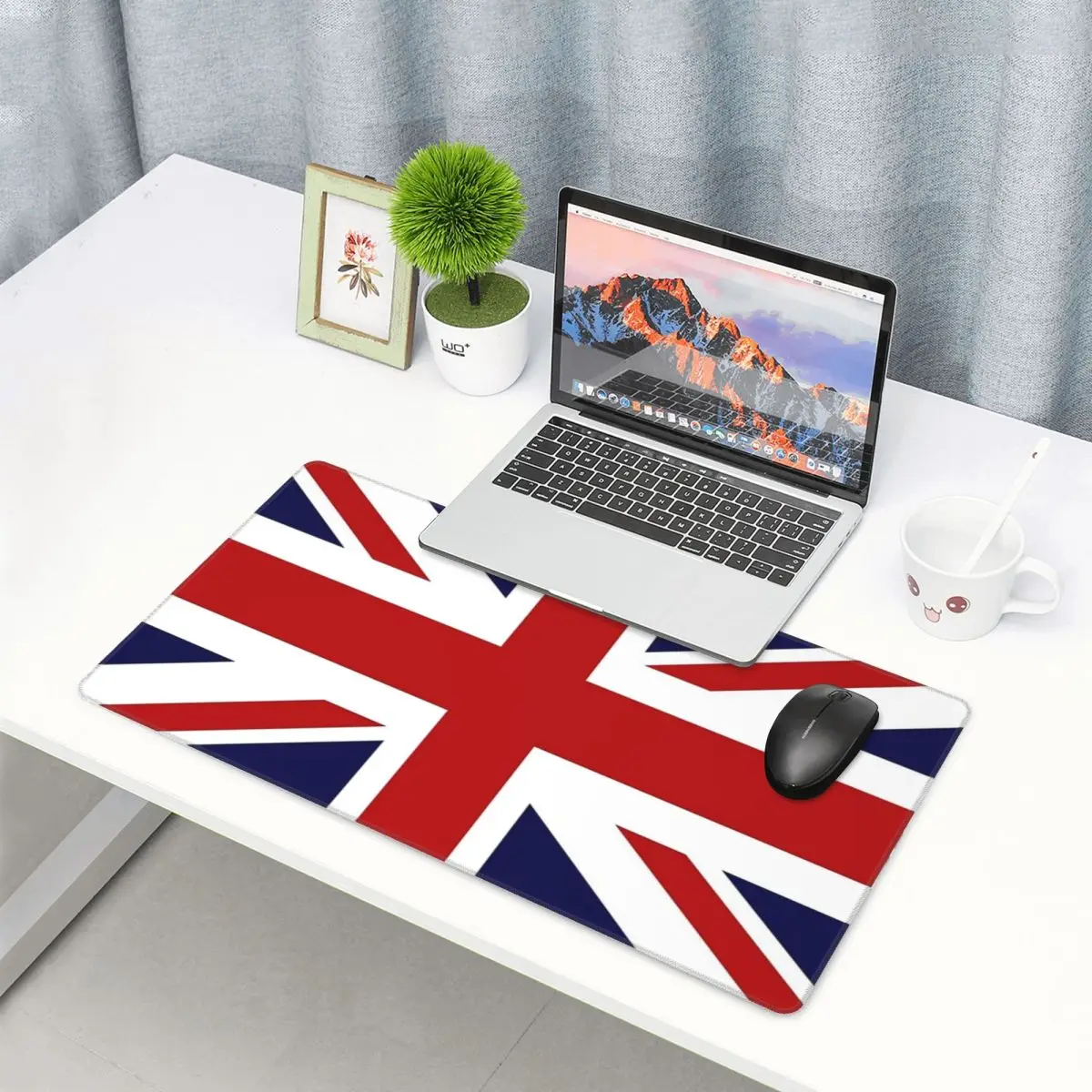 Pc Gaming Uk - Large Mouse Pad Union Jack Flag