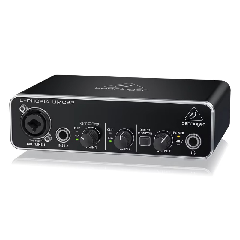 Behringer UMC22 Sound Card 2-C - Sound Card Usb recension och pris