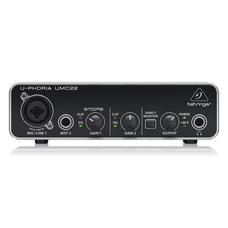 Behringer UMC22 Sound Card 2-C - Sound Card Usb recension och pris