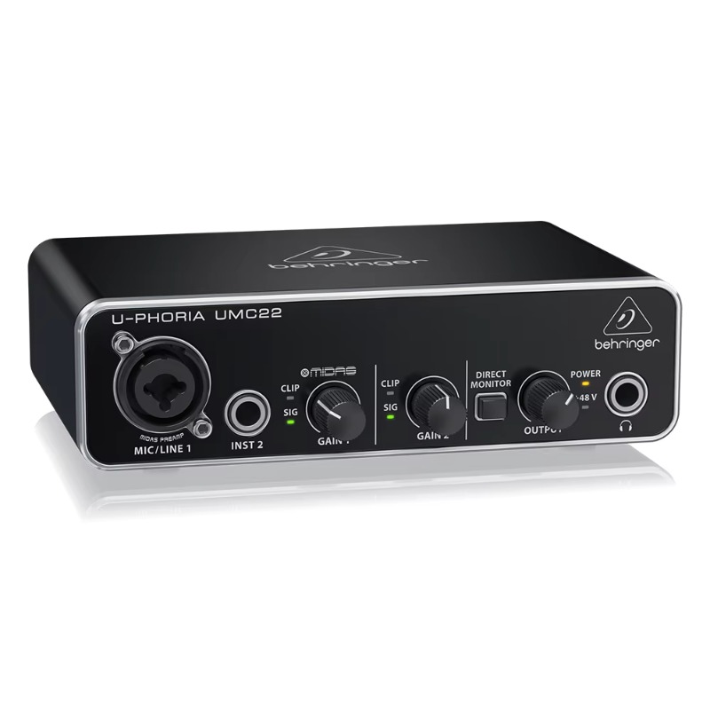 Behringer UMC22 Sound Card 2-C - Sound Card Usb recension och pris