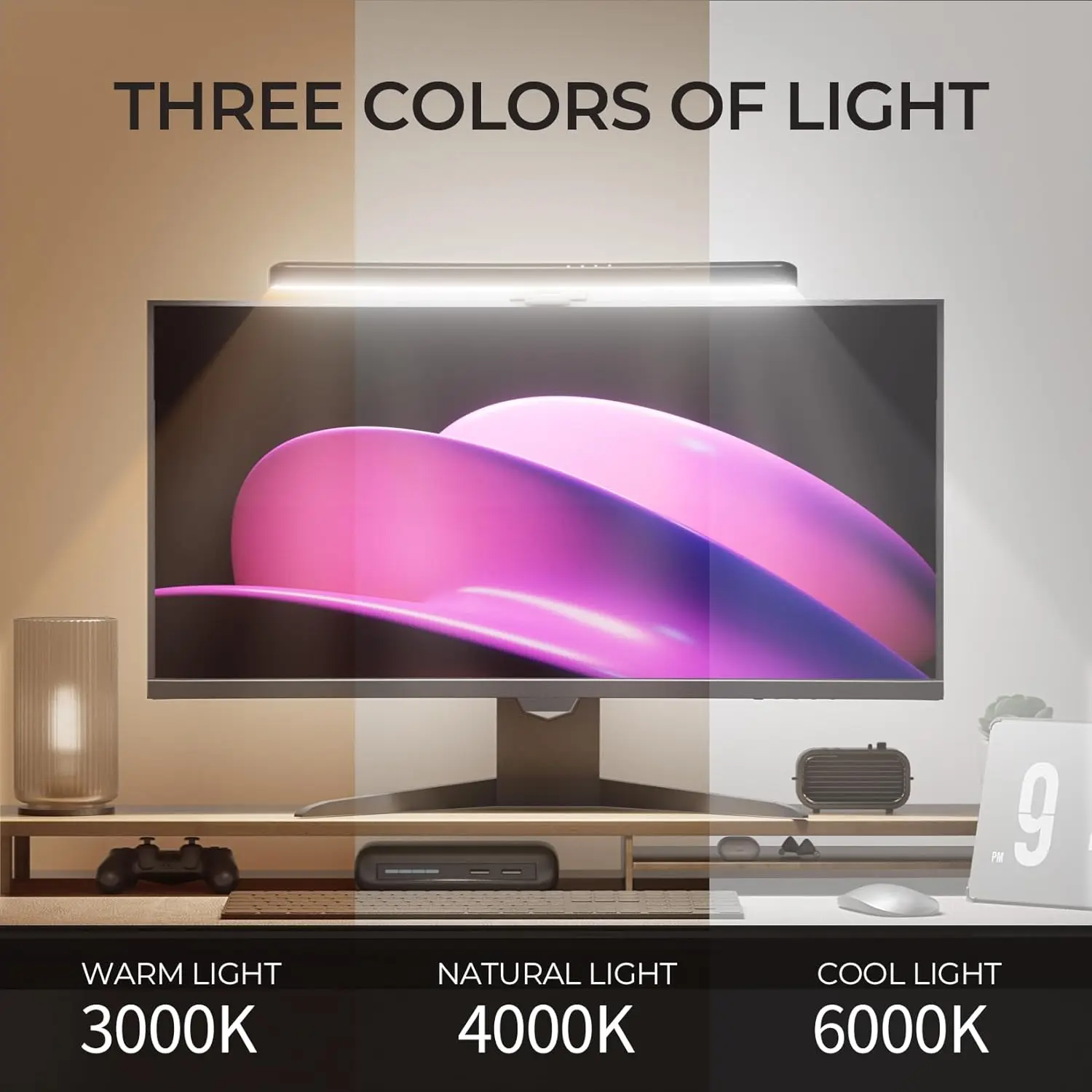 Monitor Light Bar Curved with  - Pc Zotac Gaming recension och pris
