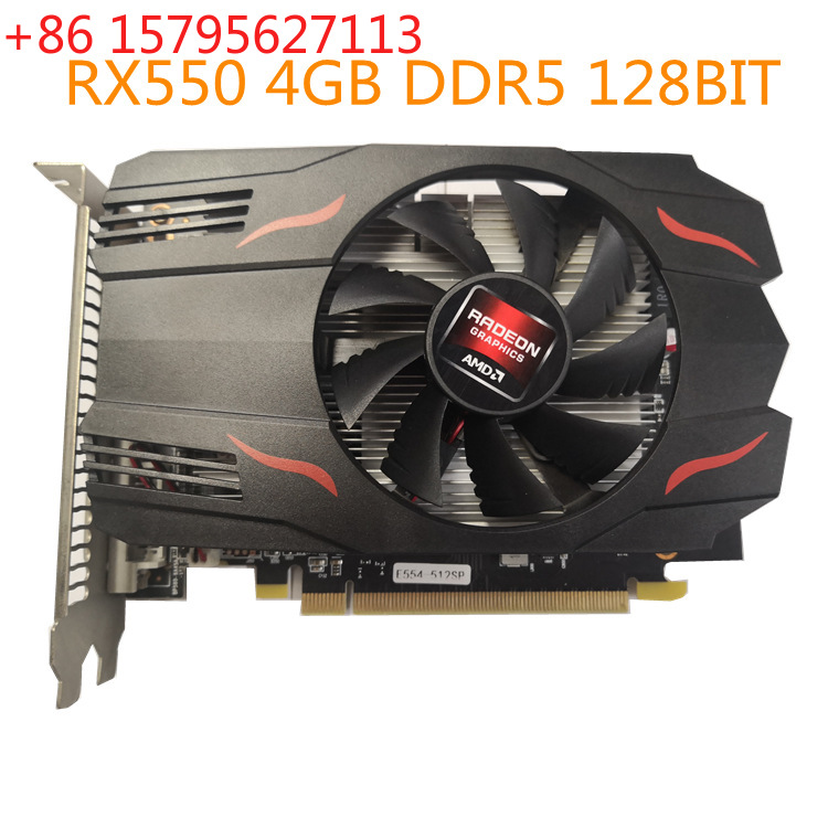 New HD RX550 Real 4GB DDR5 hig - Pc Gaming Ddr5 recension och pris