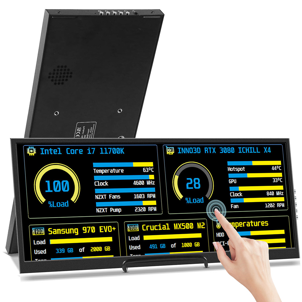 12.3 Inch TouchScreen Monitor  - Pc Zotac Gaming recension och pris