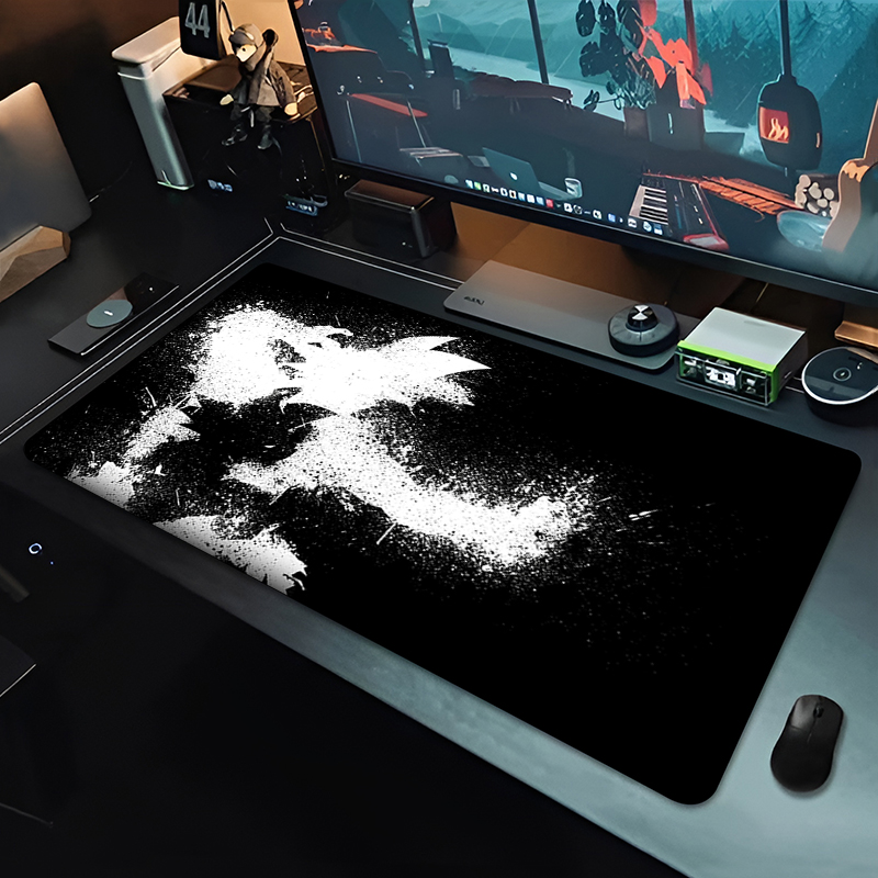 DBZ Black Anime Mouse Pad Drag - Pc Gaming Aesthetic recension och pris