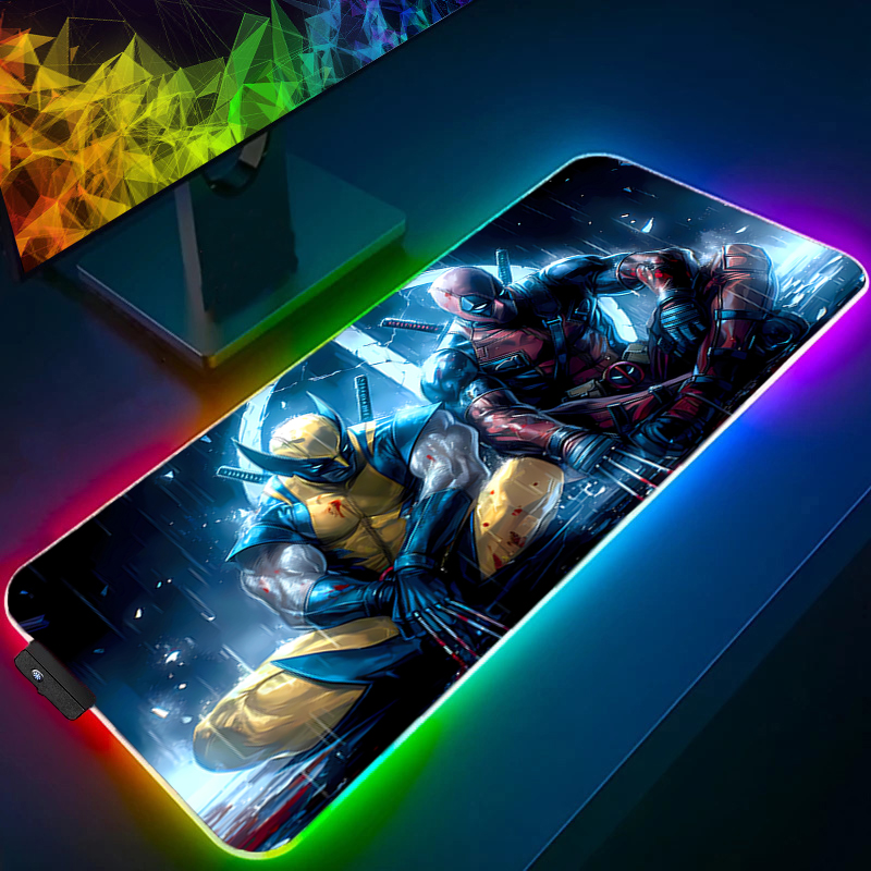 LED Mouse Pad Gaming Backlight - Pc Gaming Aesthetic recension och pris