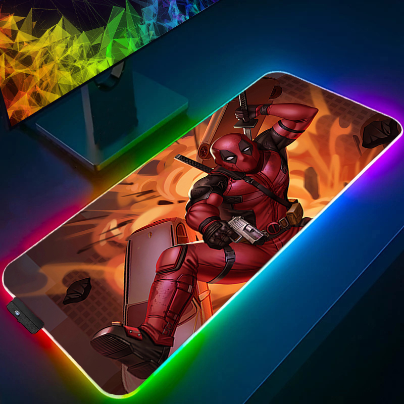 LED Mouse Pad Gaming Backlight - Pc Gaming Aesthetic recension och pris