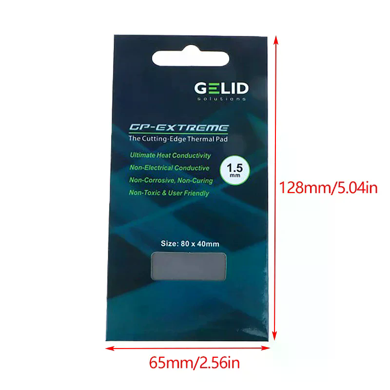 Gelid 15w/mk Thermal Pad Cpu/g - Thermal Paste recension och pris