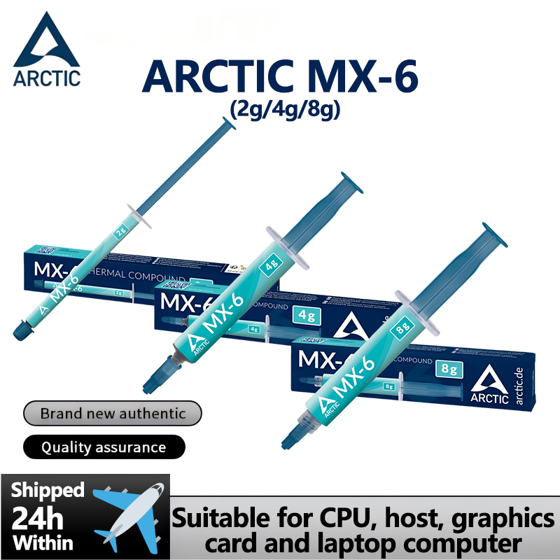 ARCTIC MX-6 (2g/4g/8g) Ultimat - Thermal Paste recension och pris