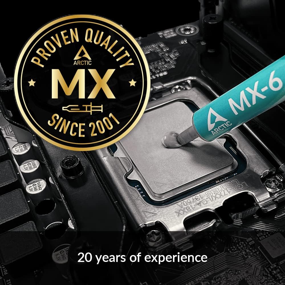 ARCTIC MX-6 (2g/4g/8g) Ultimat - Thermal Paste recension och pris