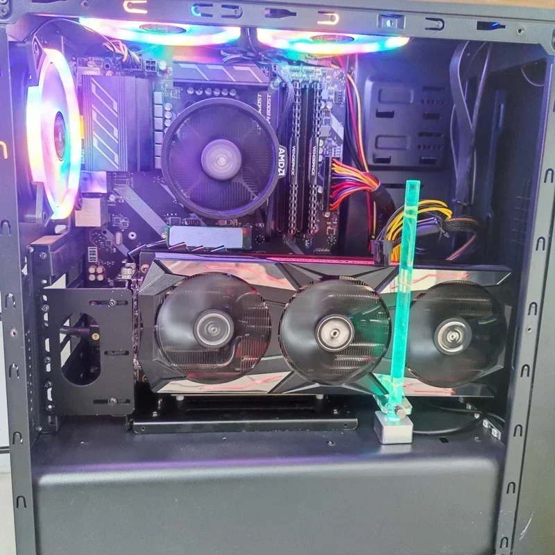 New Riser PCI-E X16 ATX Graphi - Gpu Vertical Mount recension och pris
