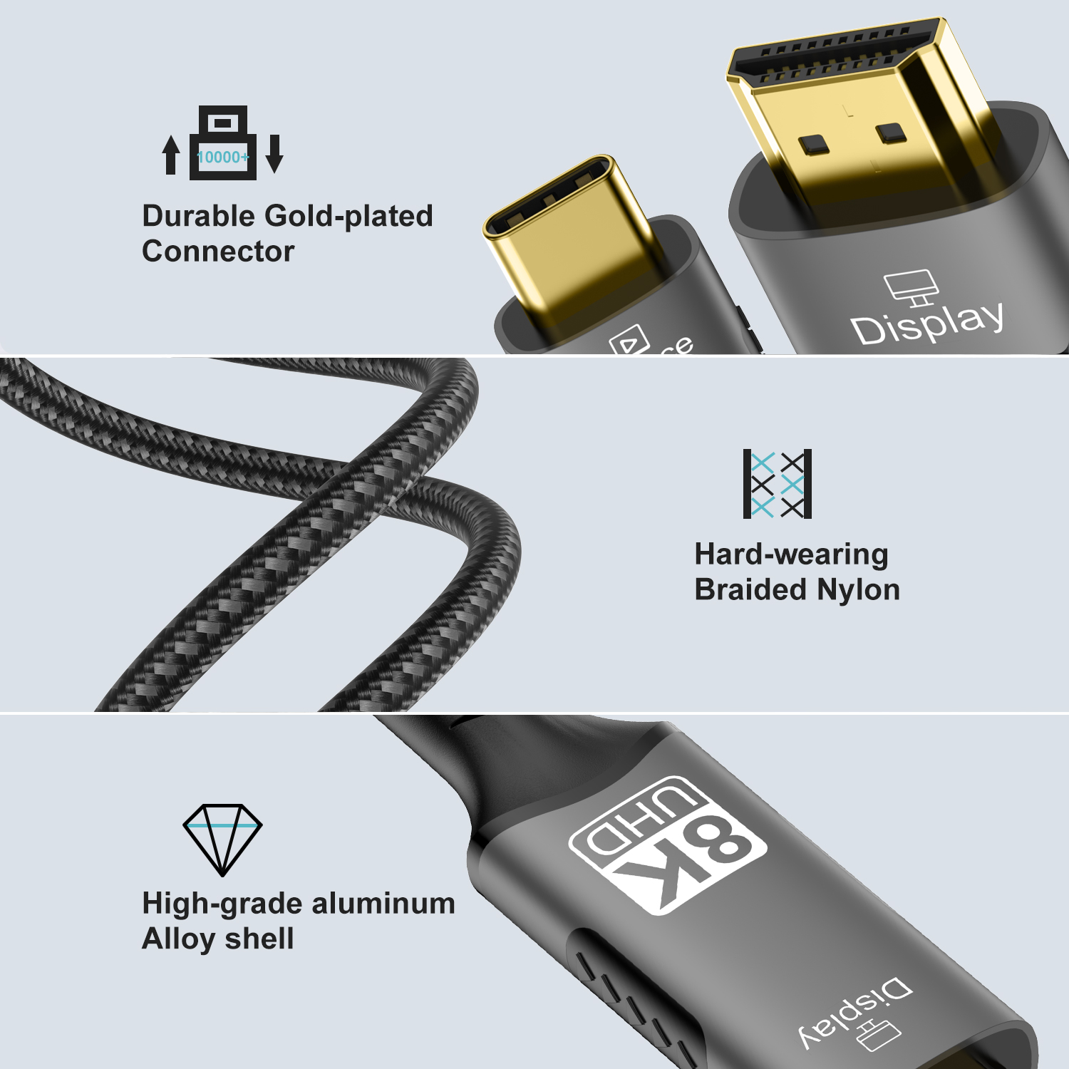 8K Type C to HDMI 2.1 Cable 32 - Pc Zotac Gaming recension och pris