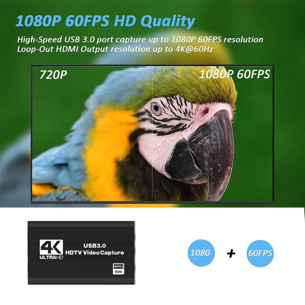 Roreta 4K USB 3.0 Video Captur - Sound Card Usb recension och pris