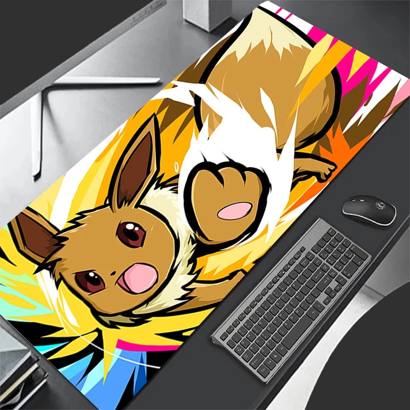 P-Pokemon Eevee Anime Gaming M - Pc Gaming Aesthetic recension och pris