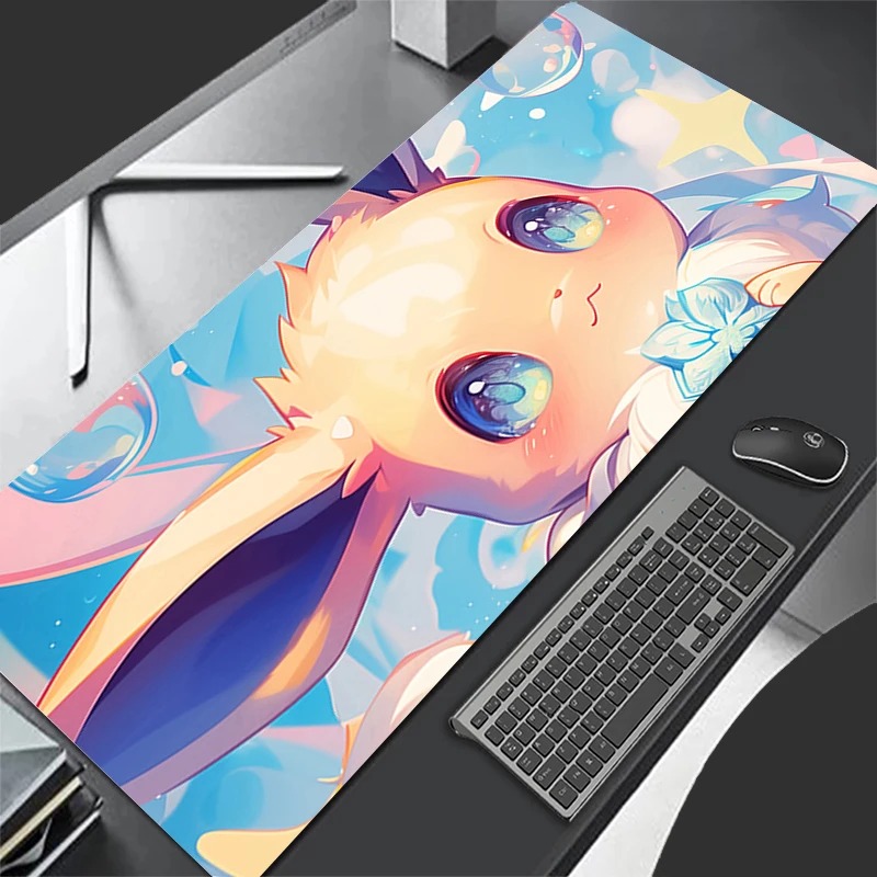 P-Pokemon Eevee Anime Gaming M - Pc Gaming Aesthetic recension och pris