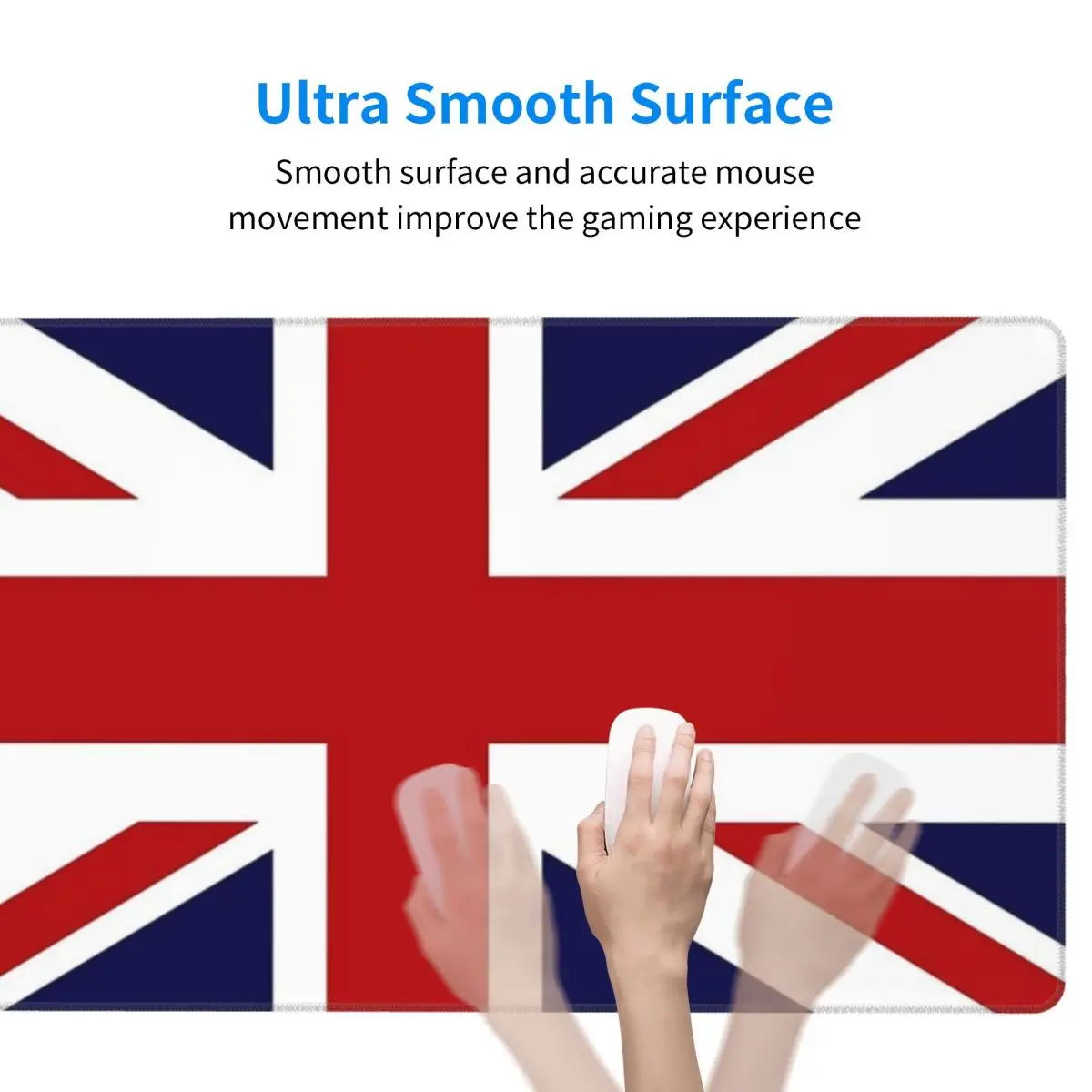 Large Mouse Pad Union Jack Fla - Pc Gaming Uk recension och pris