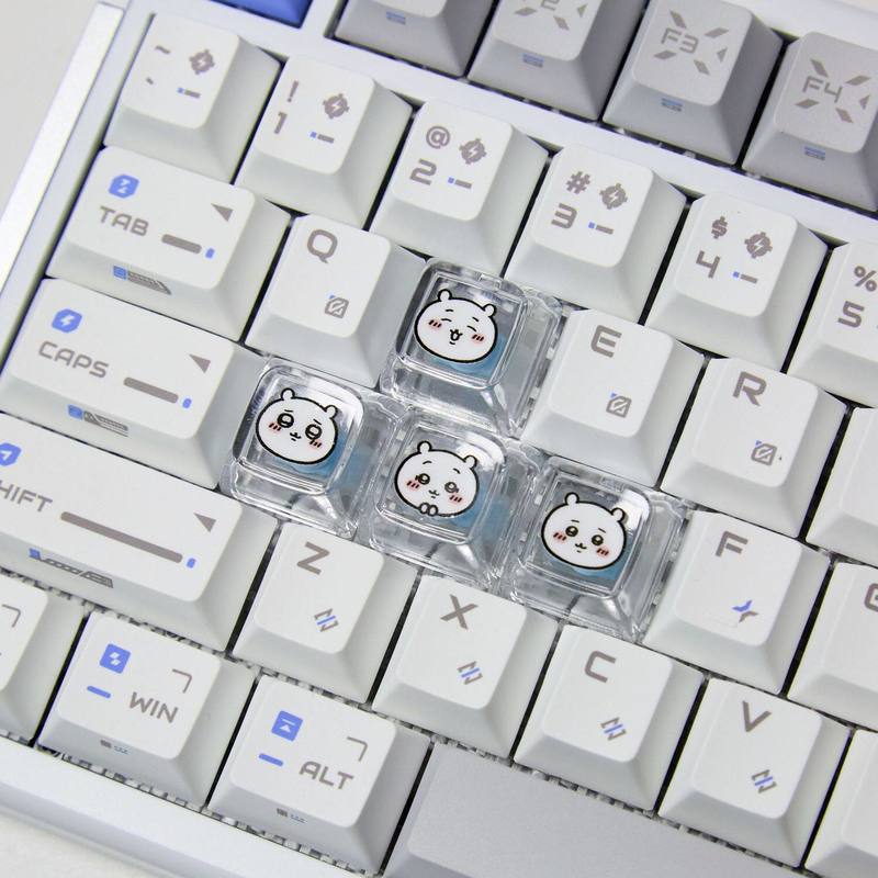 Chiikawa 4 Pcs Handmade Transp - Pc Gaming Aesthetic recension och pris