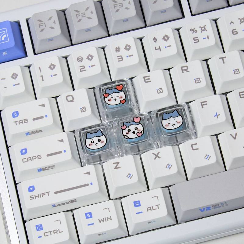 Chiikawa 4 Pcs Handmade Transp - Pc Gaming Aesthetic recension och pris