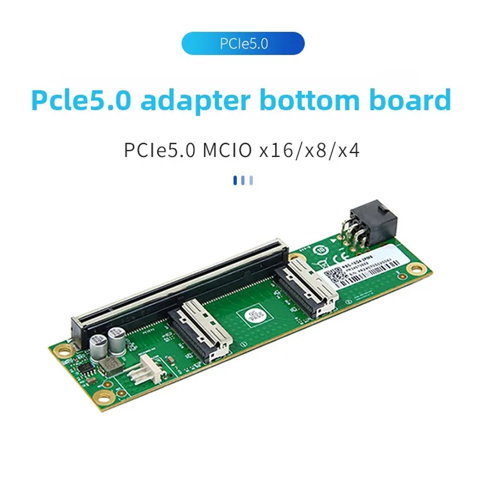 ADT-Link PCIe 5.0 X16 To MCIO  - Gpu Vertical Mount recension och pris