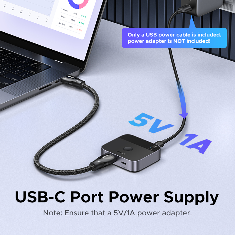 UGREEN HDMI USB C Switch 2 in  - Pc Zotac Gaming recension och pris
