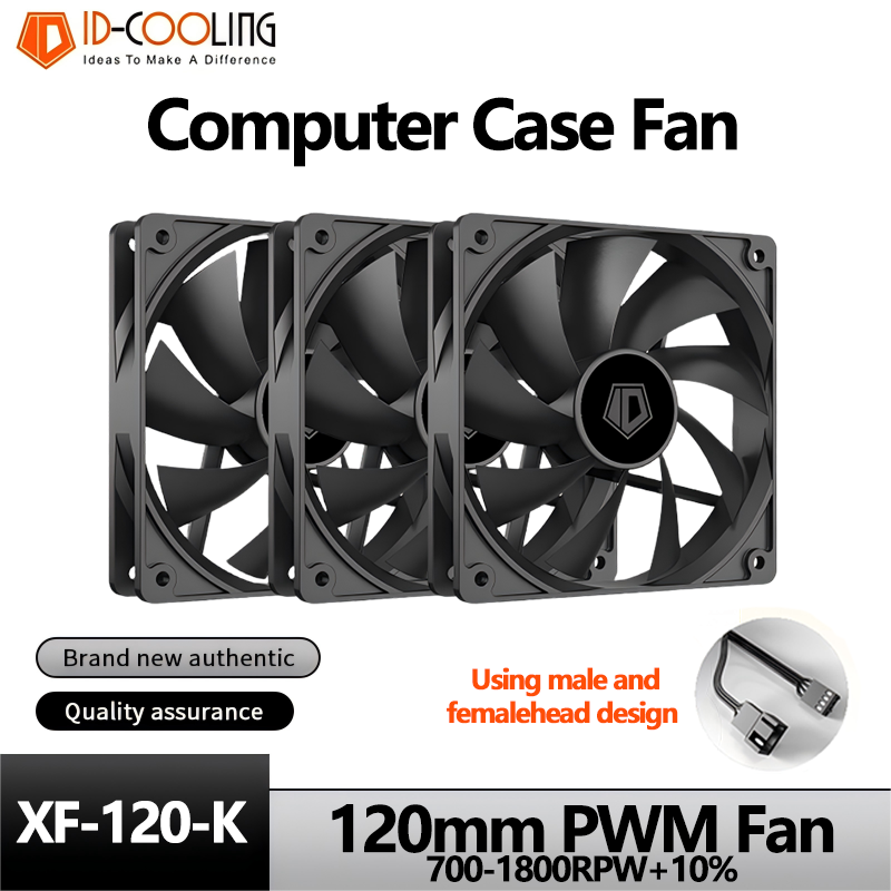 ID-COOLING XF-120-K Simplicity - Pc Gaming Aesthetic recension och pris