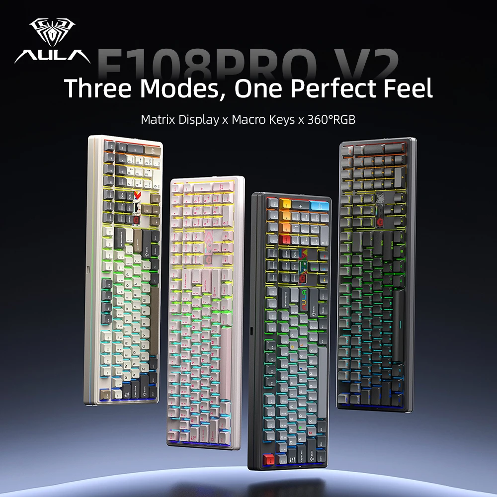 AULA F108 Pro V2 Mechanical Ke - Pc Gaming Uk recension och pris