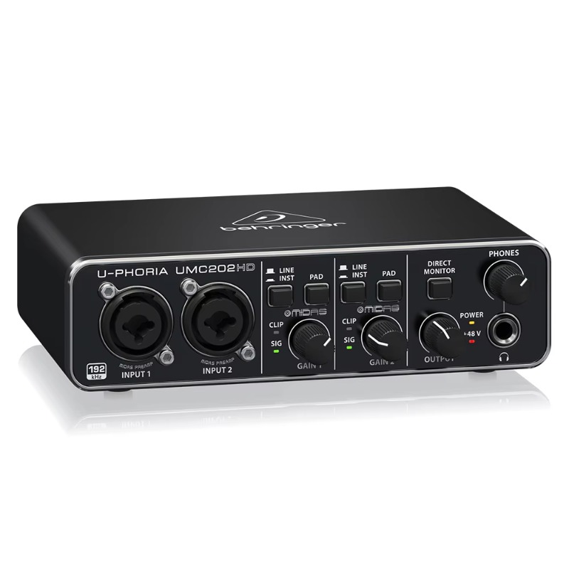 2026 Behringer U-Phoria UMC202 - Sound Card Usb recension och pris