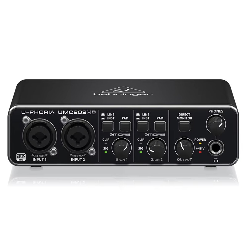 2026 Behringer U-Phoria UMC202 - Sound Card Usb recension och pris