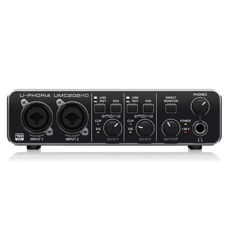 2026 Behringer U-Phoria UMC202 - Sound Card Usb recension och pris